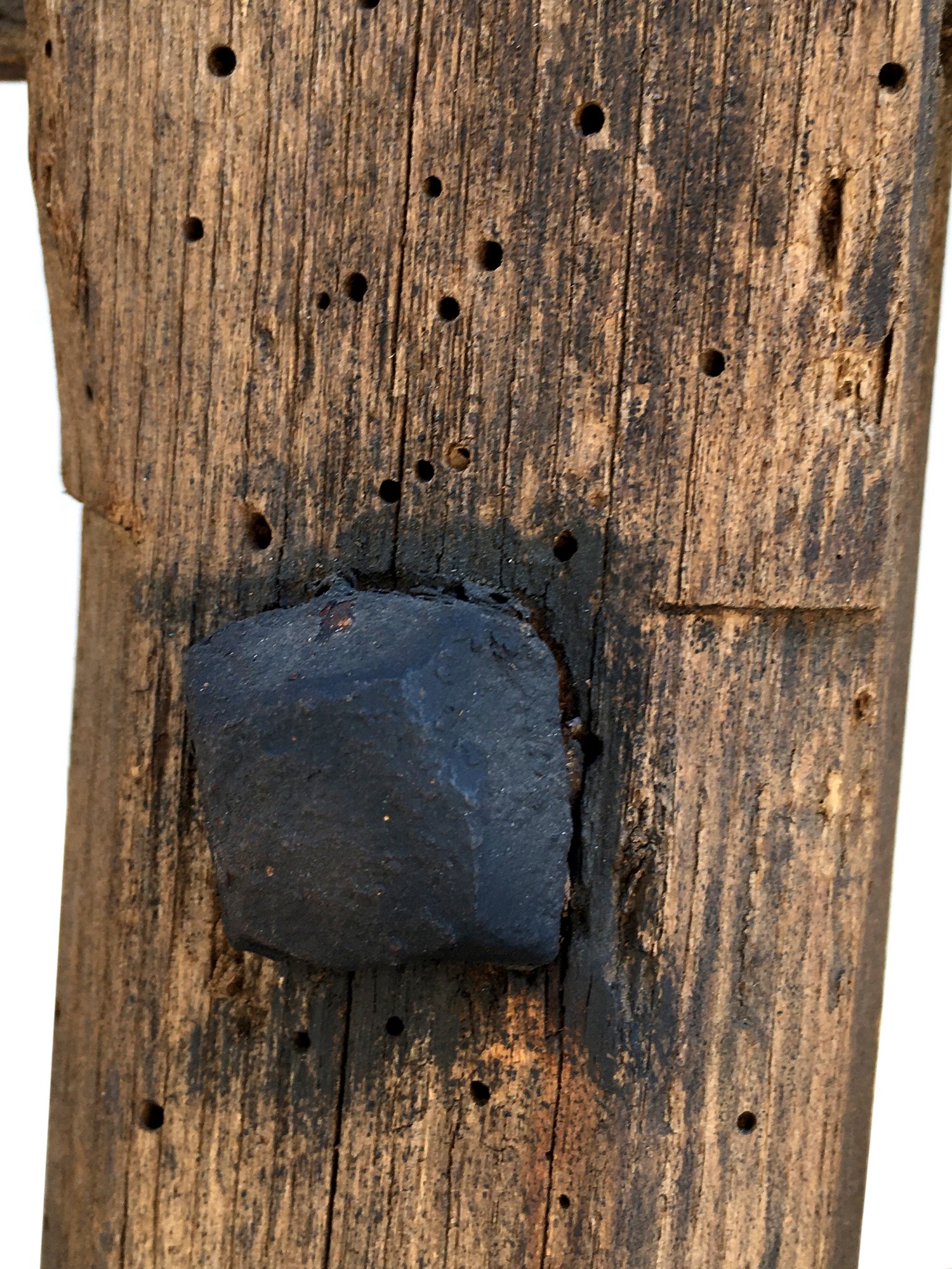 Egge antik Holz Eisen