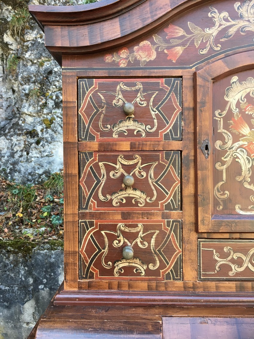 Bauernschrank Apothekerschrank Tabernakel antik