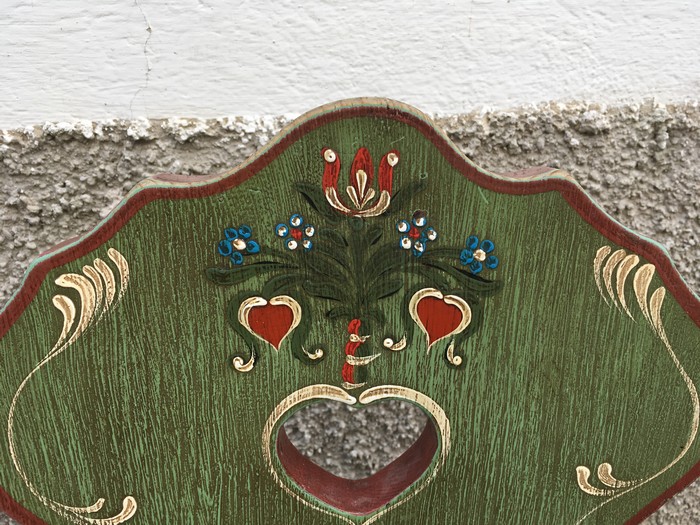 Bauernsessel handbemalt