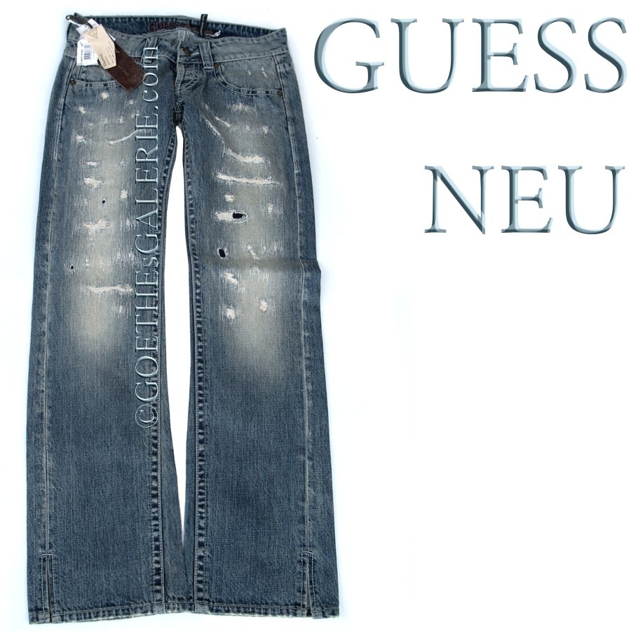 GUESS Slauson HOSE Los Angeles No.1981 California Inc. low rise Bootcut New Guess Denim Jeans Hose Neu