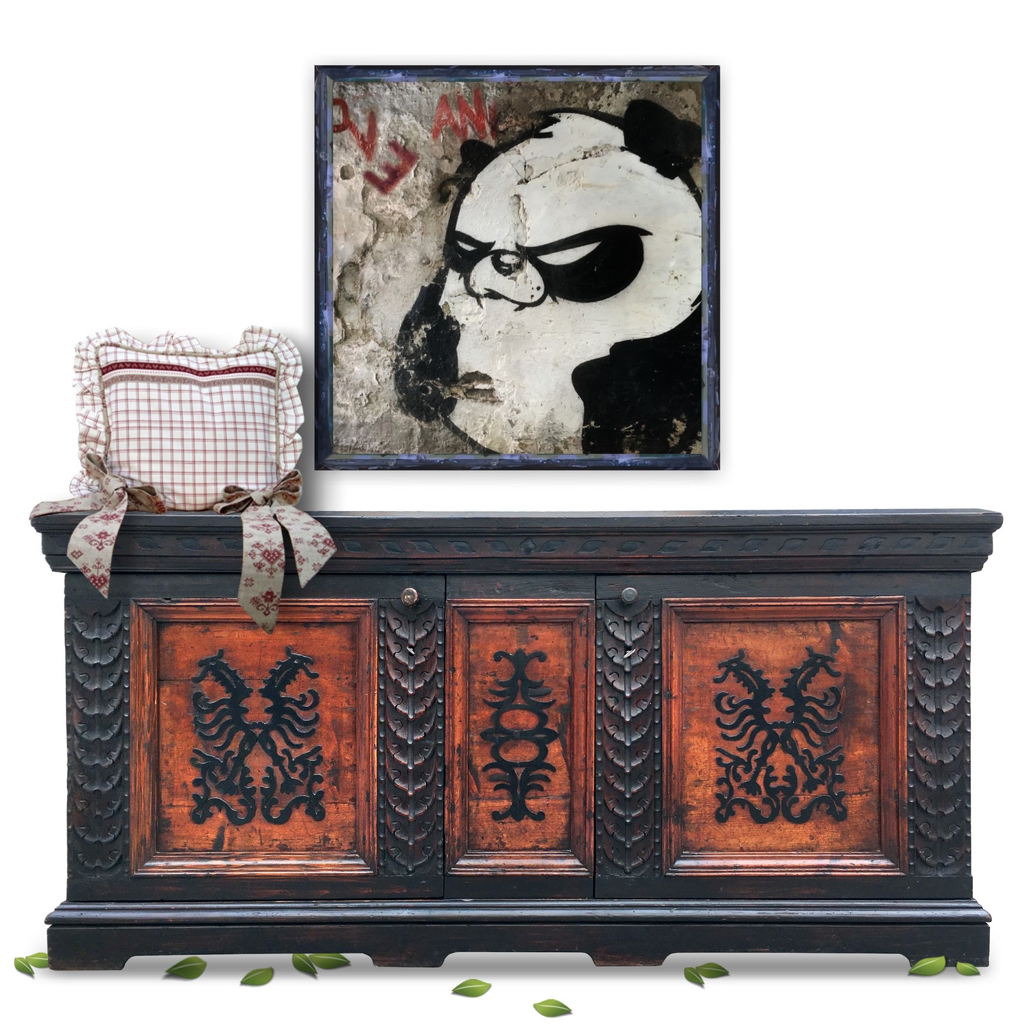 Herrschaftliche Truhe Kommode antik Zirbe italienische Renaissance 1700 - 1750 restauriert Herrschaftliche Truhe Kommode antik Zirbe massiv ca. 1700 - 1750 restauriert