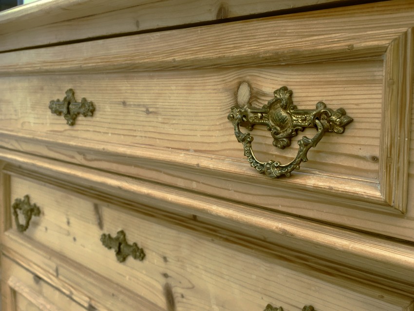 Kommode Antik Naturholz Landhaus Möbel