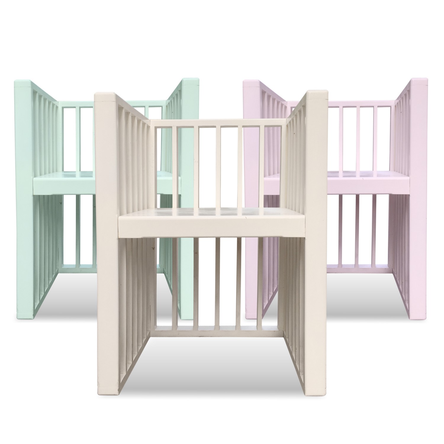 Stühle creme Shabby Chic Vintage Sprossen Stuhl Stühle weiß Shabby Chic Vintage Sprossen Stuhl