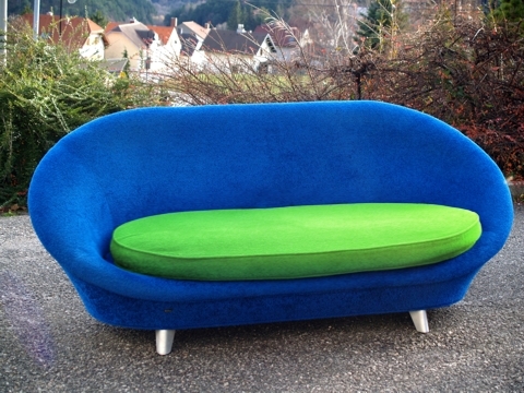 BRETZ SOFA Pool blau gruen