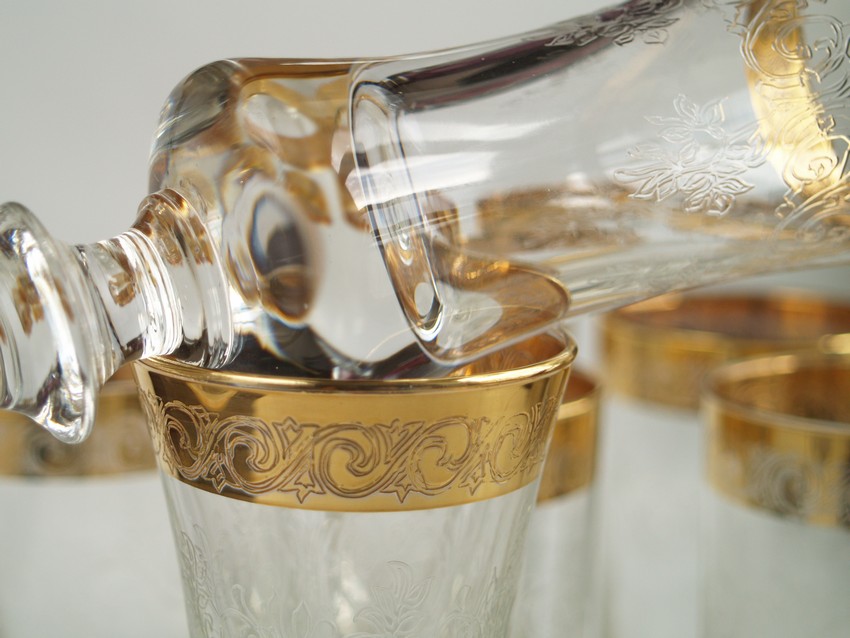 Sektglas Pantographie