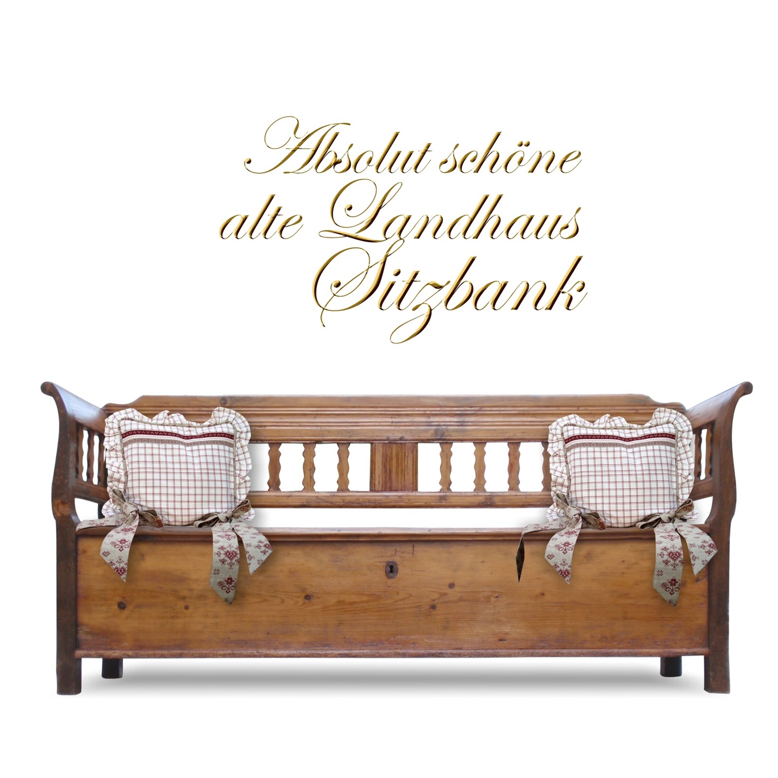 Truhenbank Weichholz