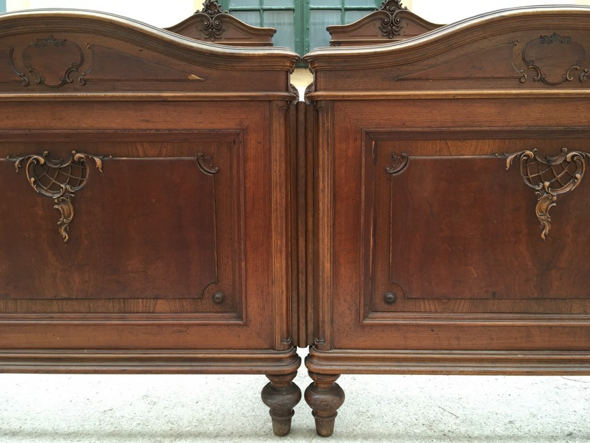 Doppelbett antike Möbel Historismus