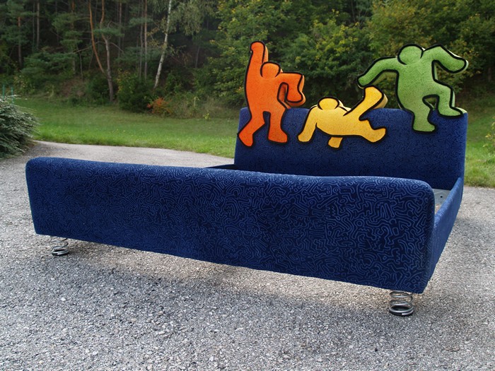 Bretz Bett Keith Haring