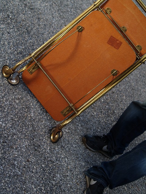 Retro Beistelltisch 60er-Jahre