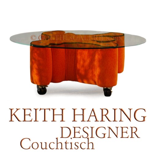 Bretz Couchtisch Keith Haring Designklassiker Top-Zustand! Bretz Couchtisch Keith Haring Design