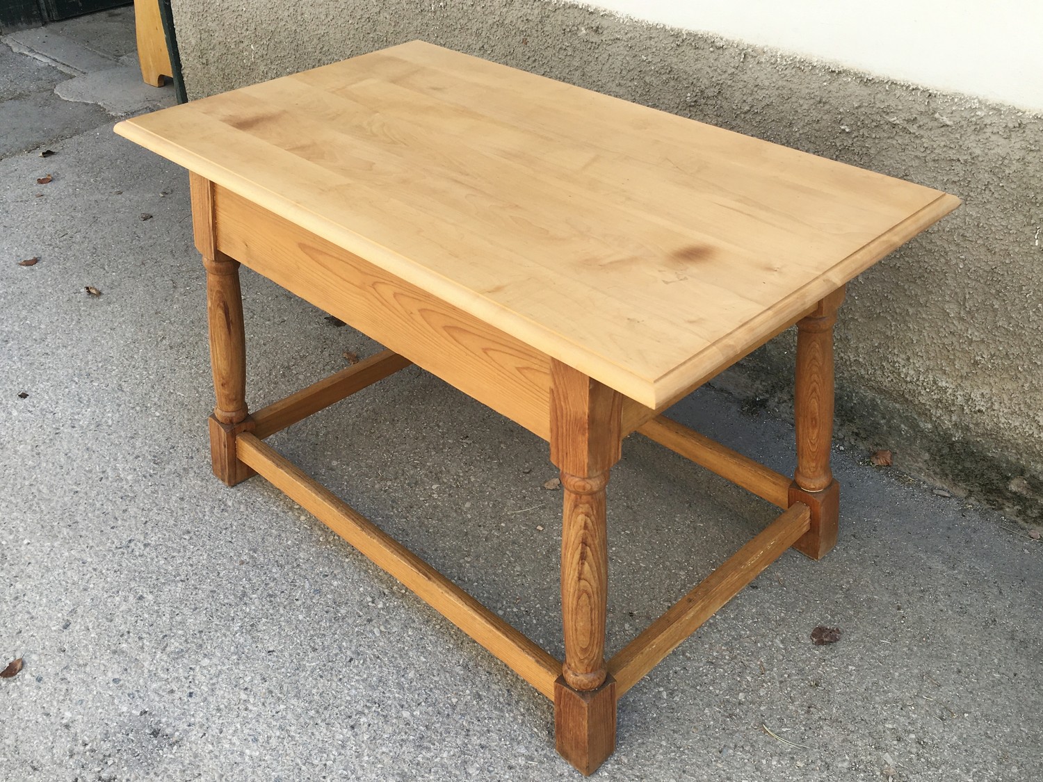 Tisch Speisetisch Esstisch Landhausstil Massivholz Ahorn Eiche alt