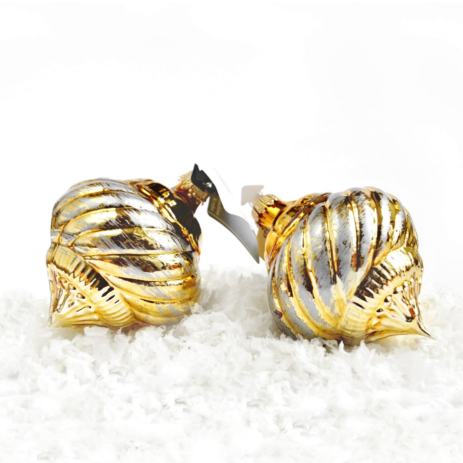 Christbaumschmuck Barock Ornament Christbaumkugel Glas Christbaumkugel Glas mundgeblasen handgemacht lauscha Barock Ornament