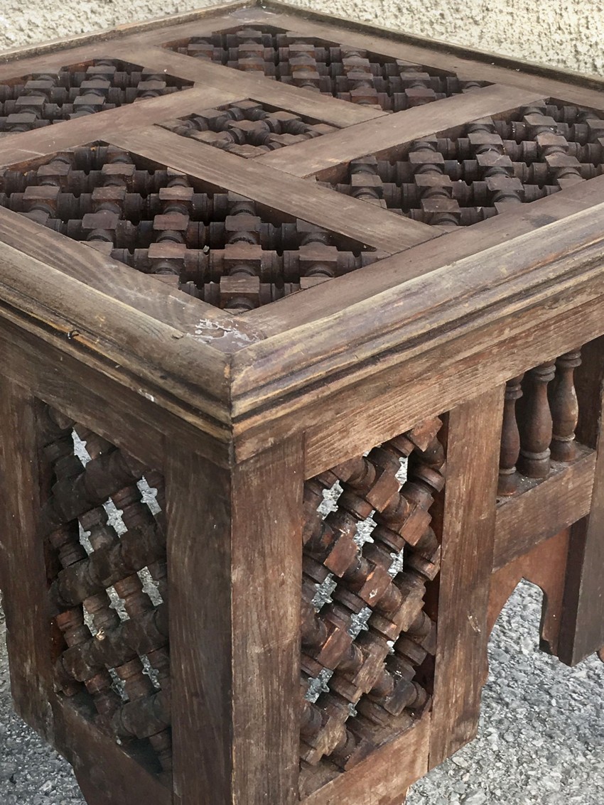 Couchtisch massiv Vollholz Tisch Vintage