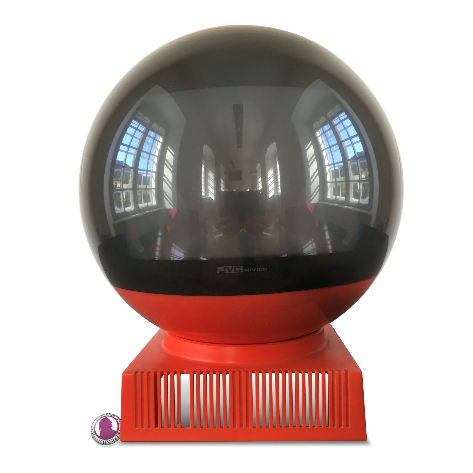 JVC Kugelfernseher VideoSphere TV space helmet Nivi Ball Television Vintage Retro