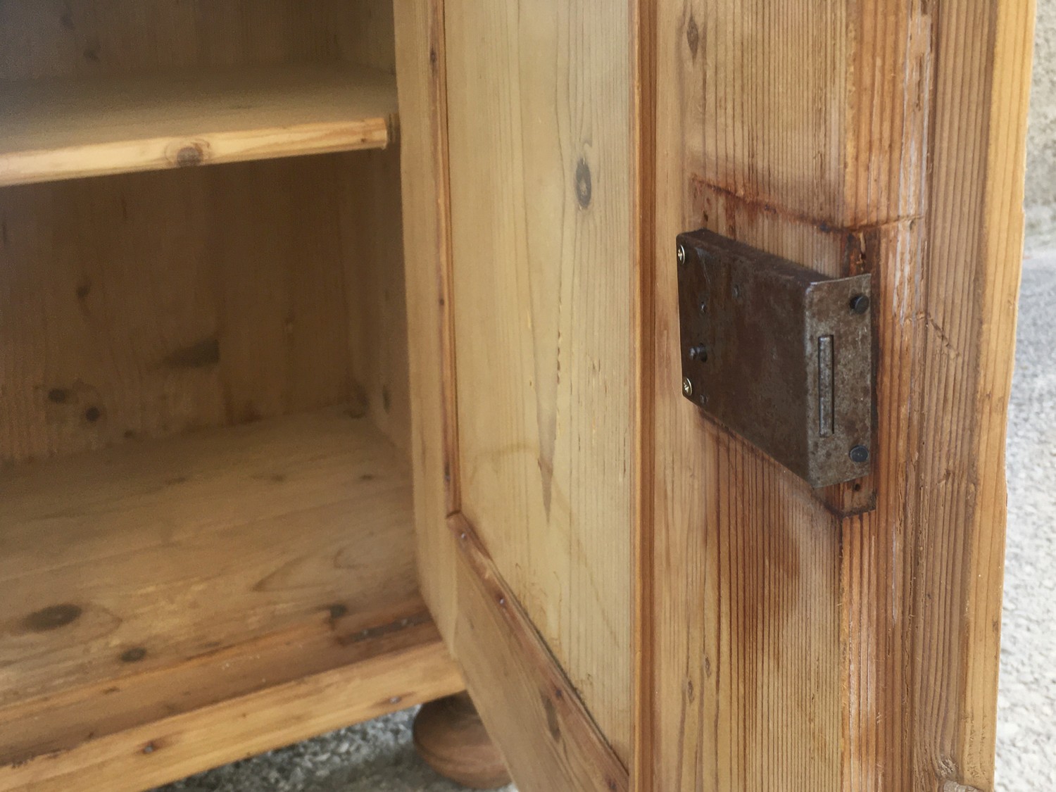 Kommode Anrichte Historismus Weichholz antik