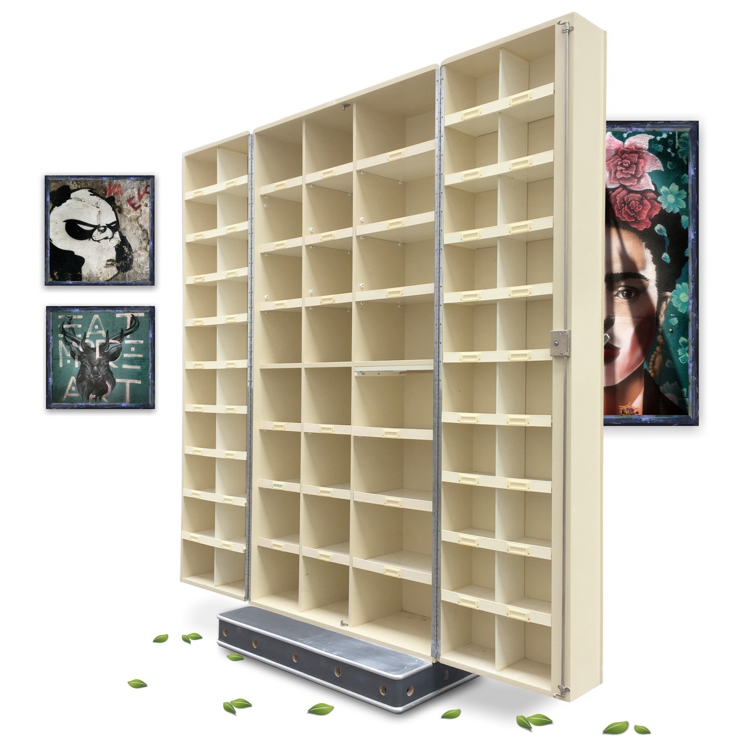 Apothekerschrank Original Arztschrank MidCentury Vintage Metallschrank Retro