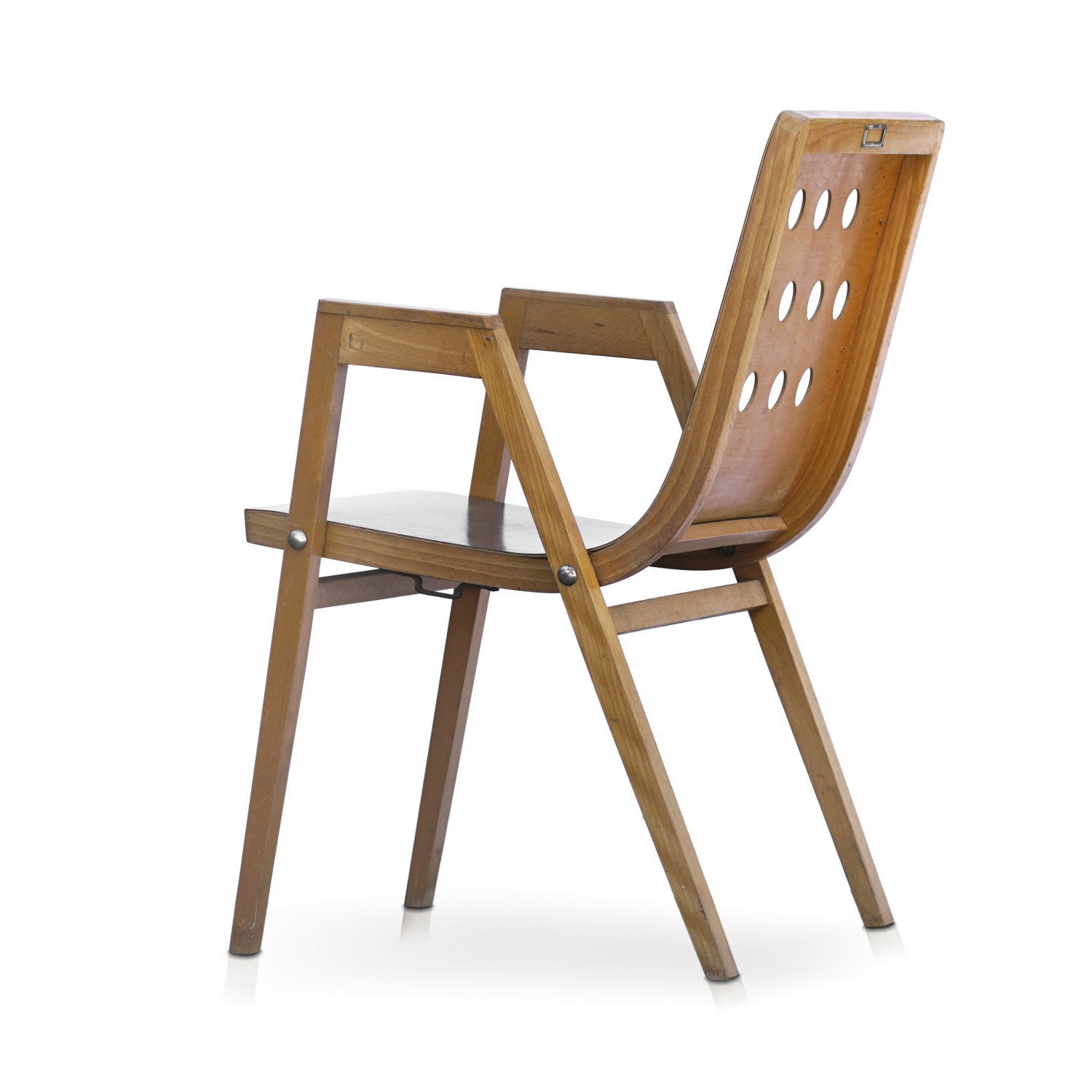 Roland Rainer Design Armlehnstühle 1952 Mid Century