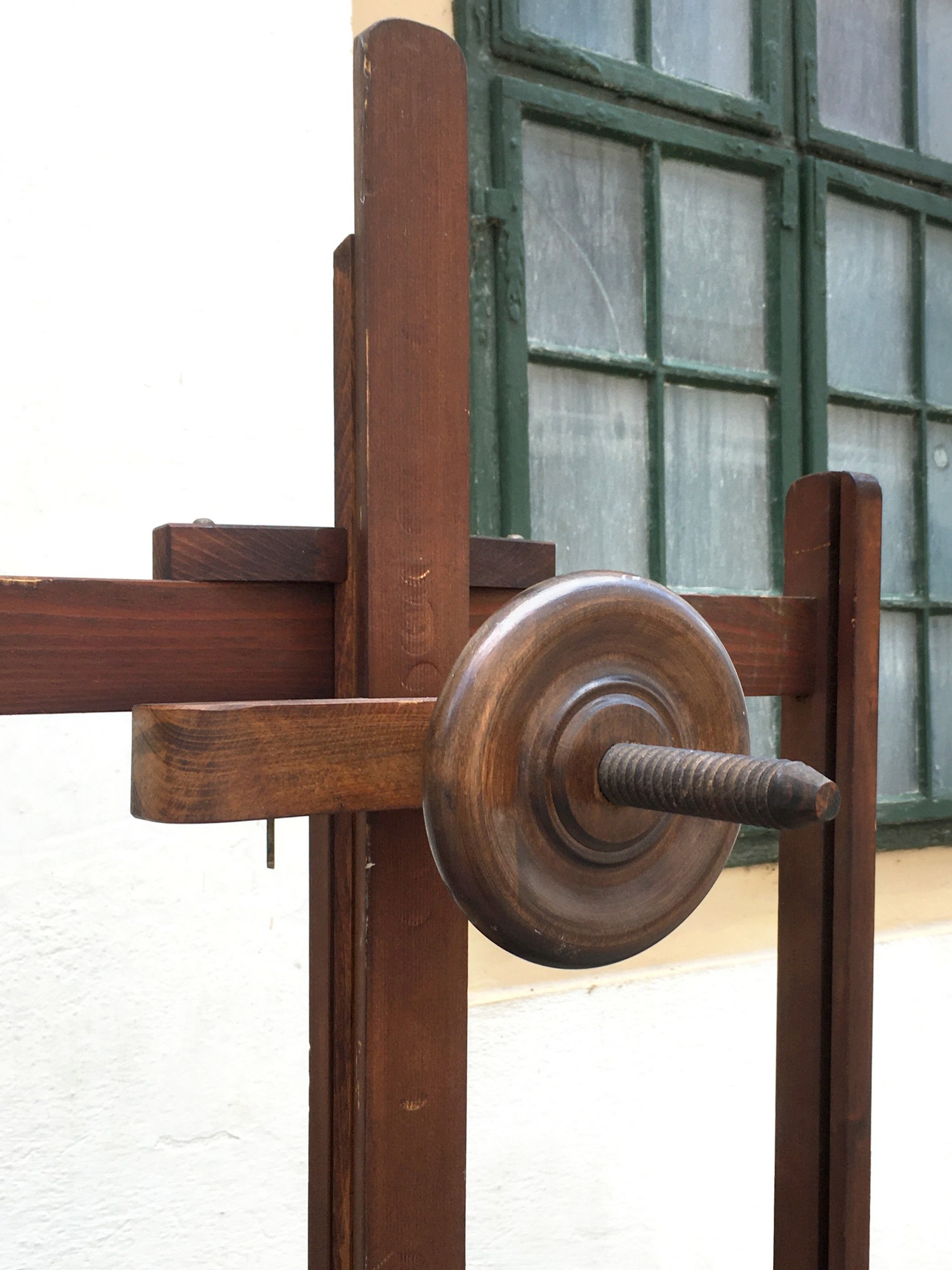 Staffelei antik Vollholz um 1900