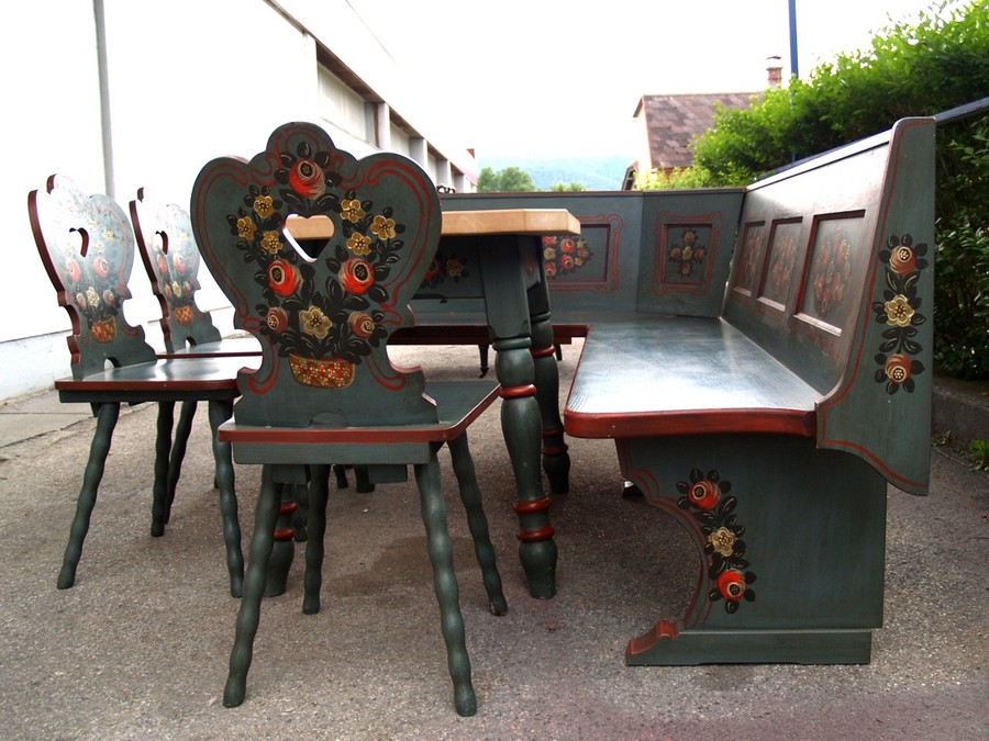 Essecke bemalt Tölz