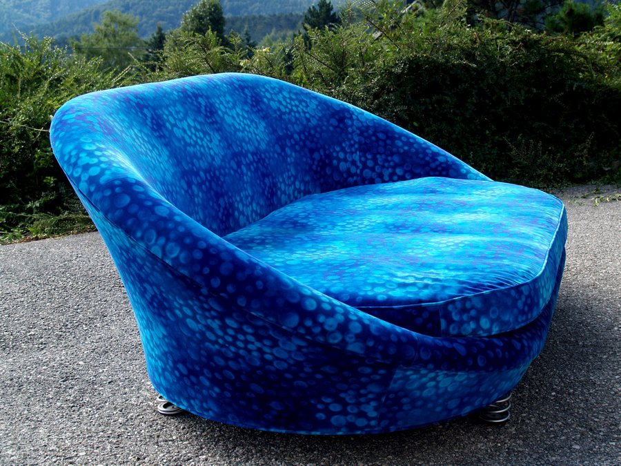 Bretz Sofa Pool spaceblau
