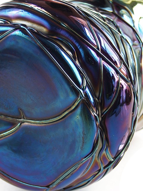 Glasdose mundgeblasen