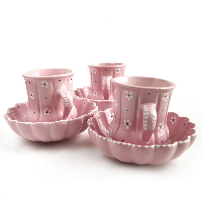 Kaffeebecher Gmundner Keramik Dirndlrosa