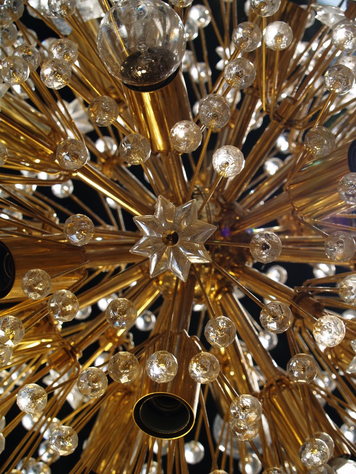 Emil Stejnar Lampe Snowball Vintage