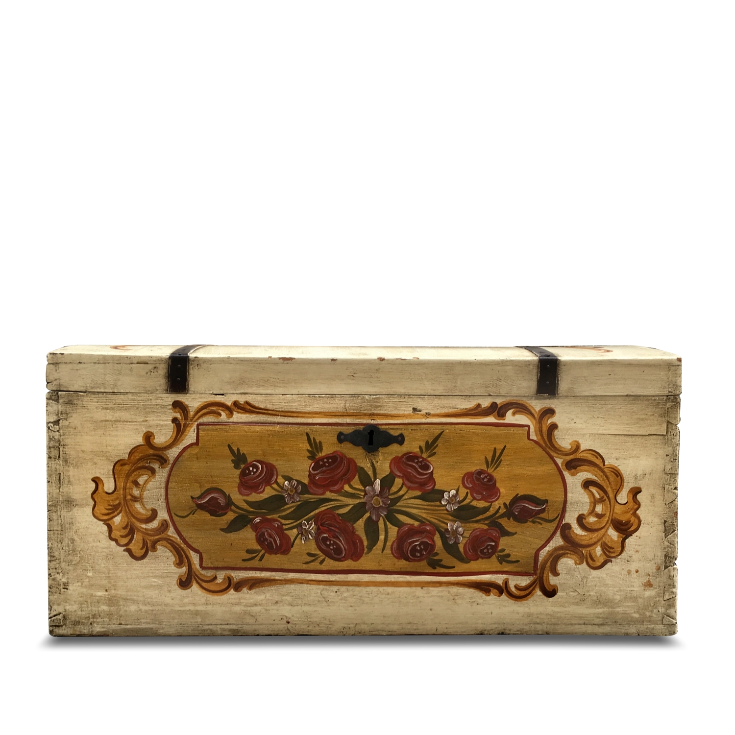 Truhe antik Landhausstil