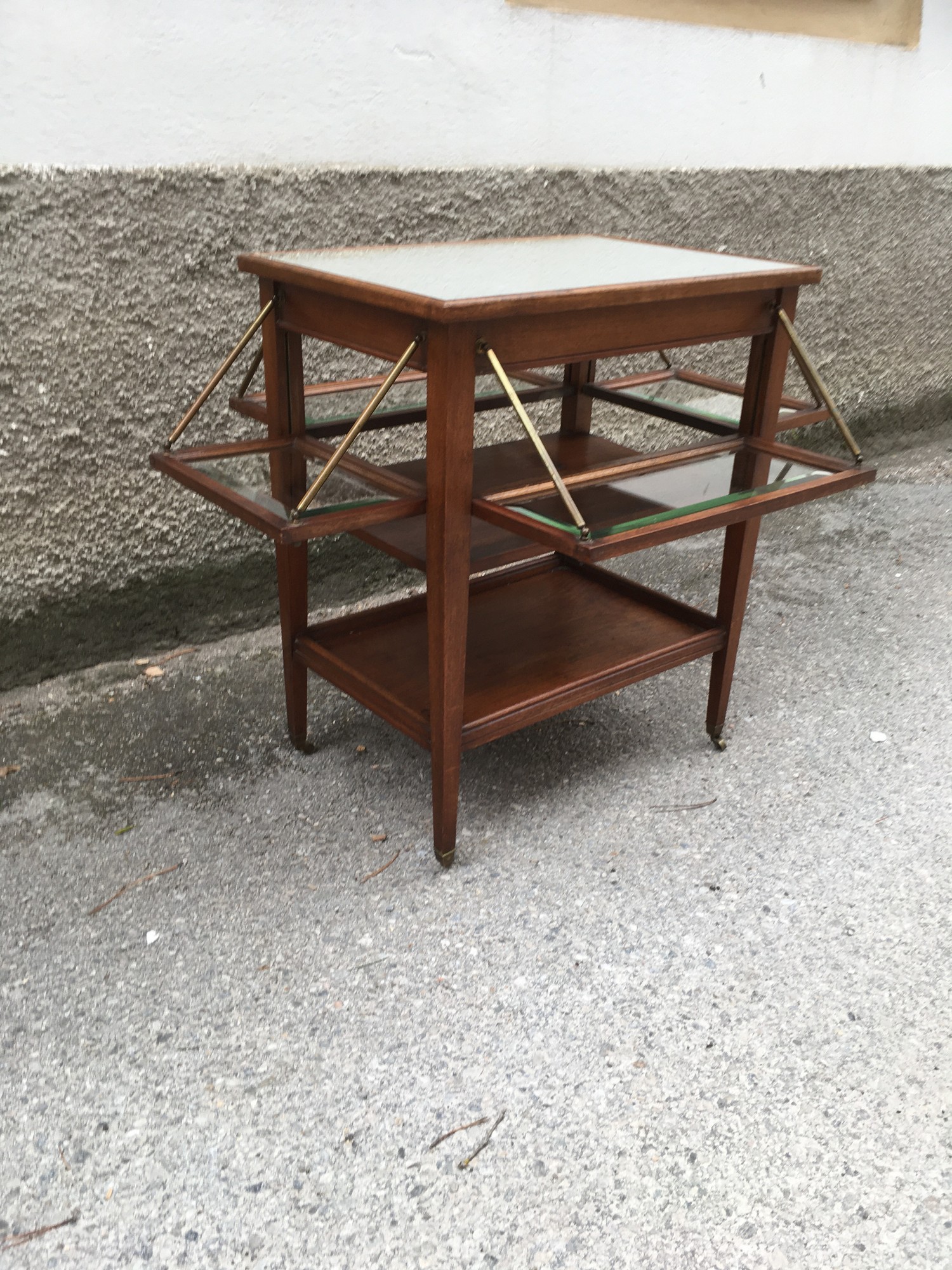 Antiker Jugendstil Beistelltisch Servierwagen