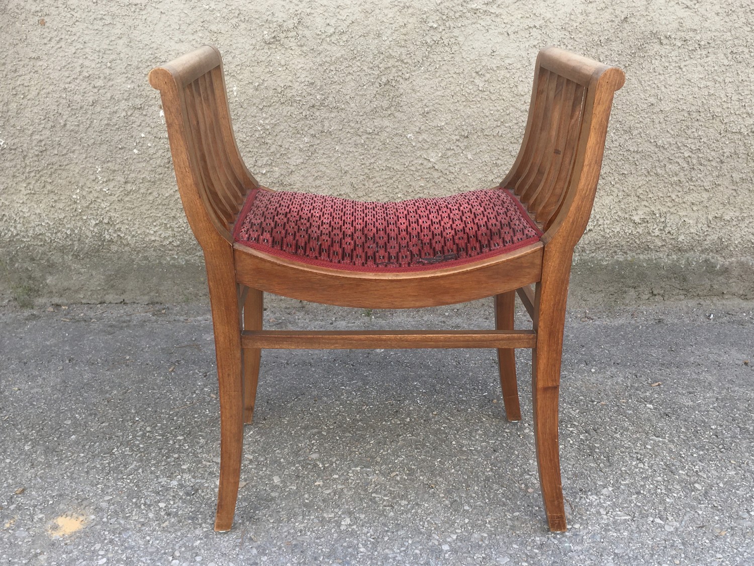 Gondel Stuhl Jugendstil Sprossen antik