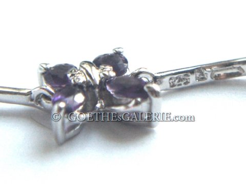 925 Silber Amethyst Armband