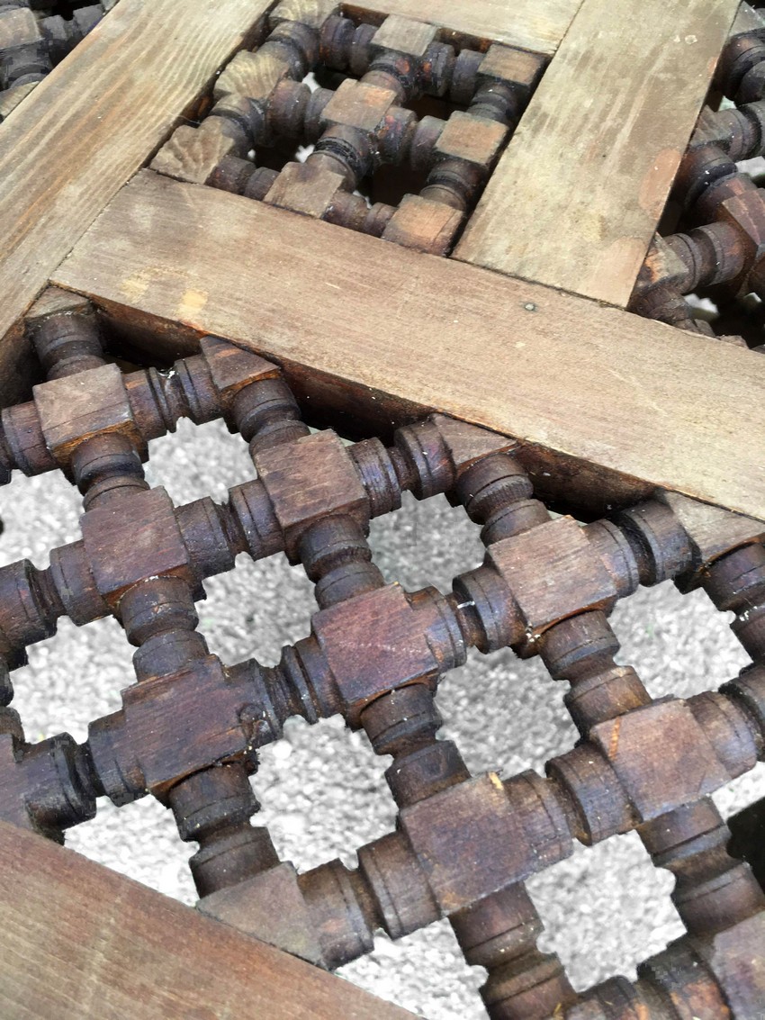 Couchtisch massiv Vollholz Tisch Vintage