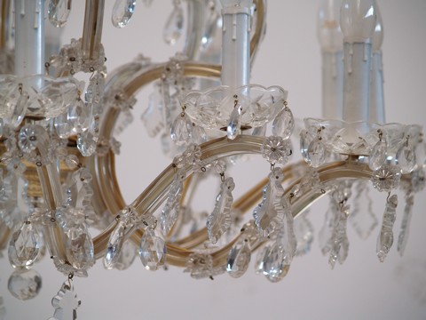 Maria Theresien Kronleuchter Vintage