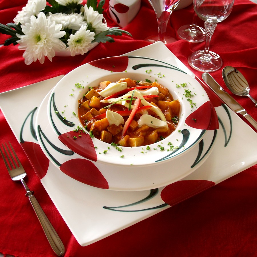 Gmundner Keramik SET Emotion Gourmet rot Aktion