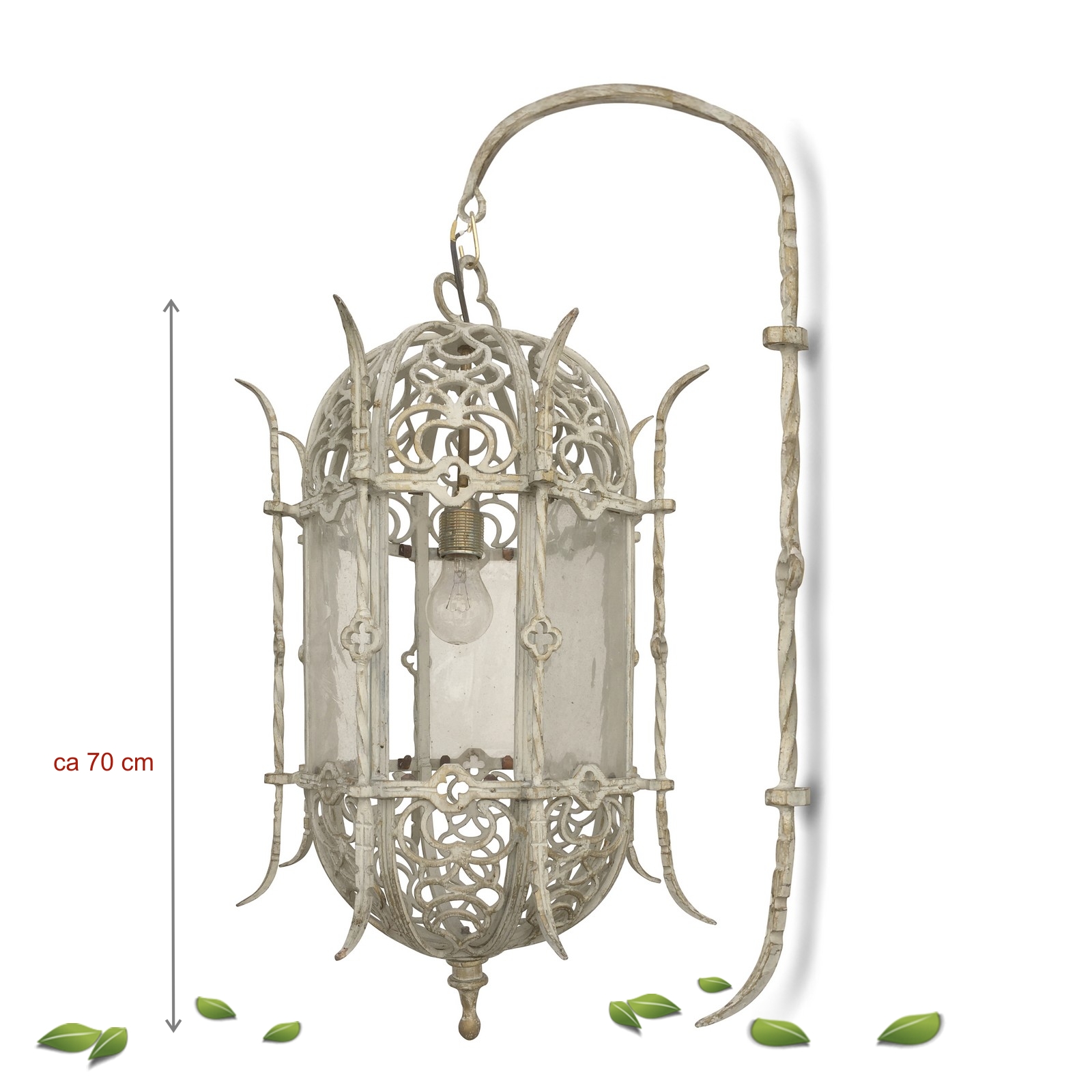 Schmiedeeisen Luster Vintage Lampe