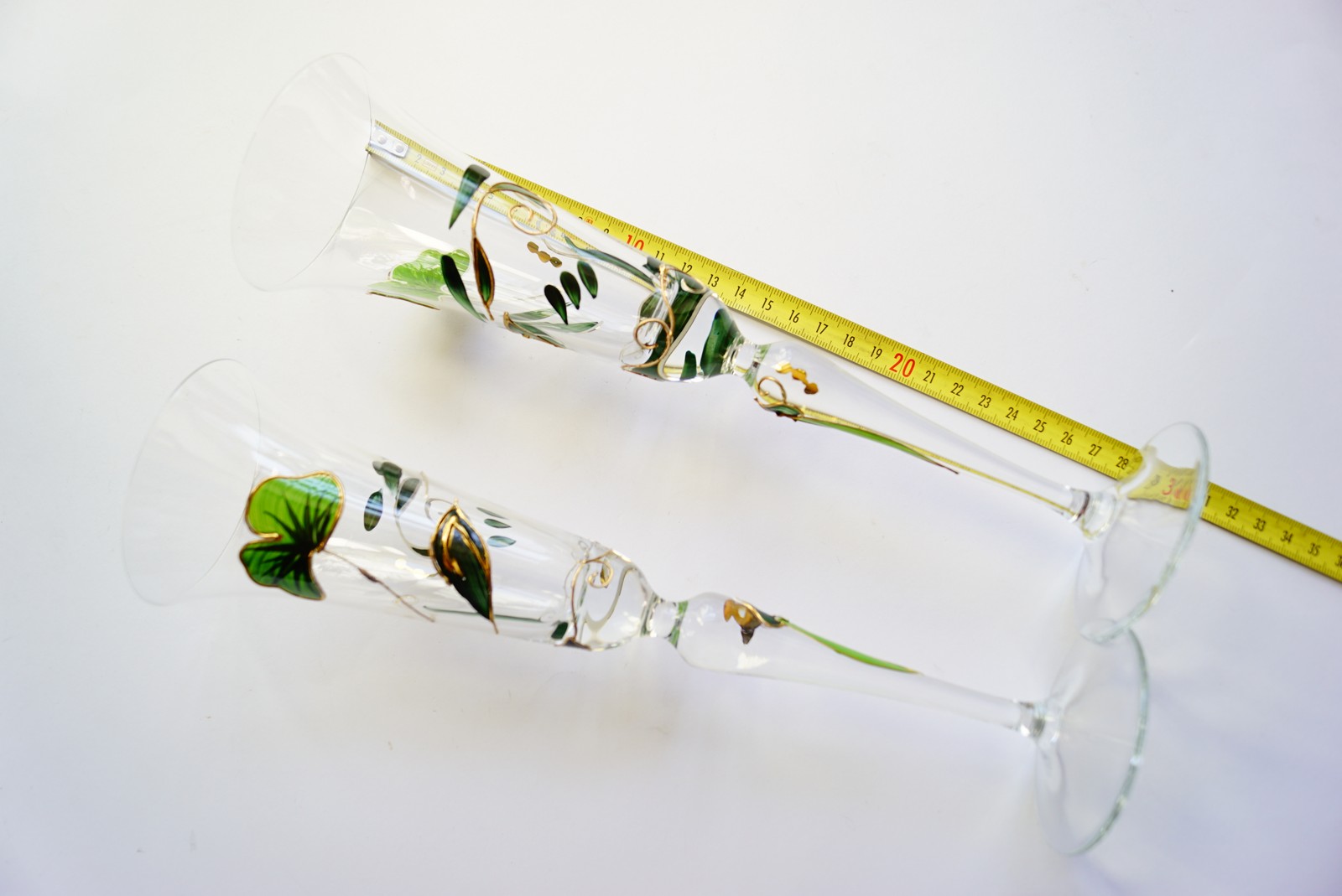 Nagel Sektgläser Ginko Traumwelten Vintage Bleikristall Sektflöten