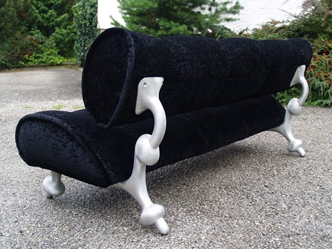 Bretz Sofa schwarz