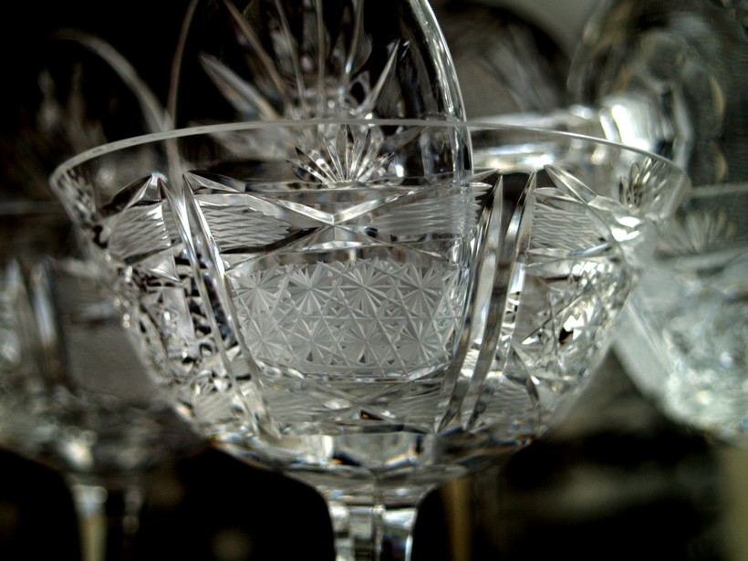 Bleikristall Sorbet Gläser