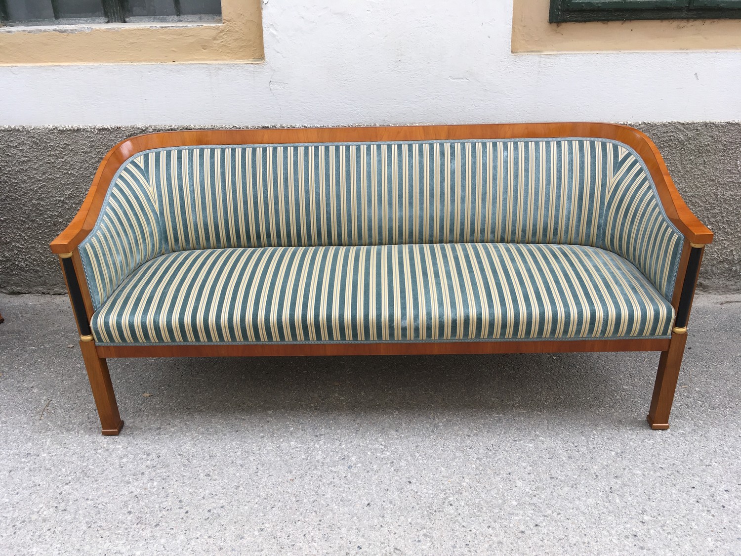 Sitzgarnitur Biedermeier Stil Sofa Tisch Sessel Sofagarnitur