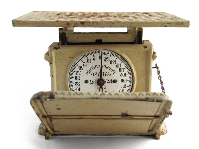 Spiegelwaage antik