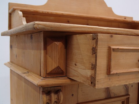 Vintage Kommode Naturholz