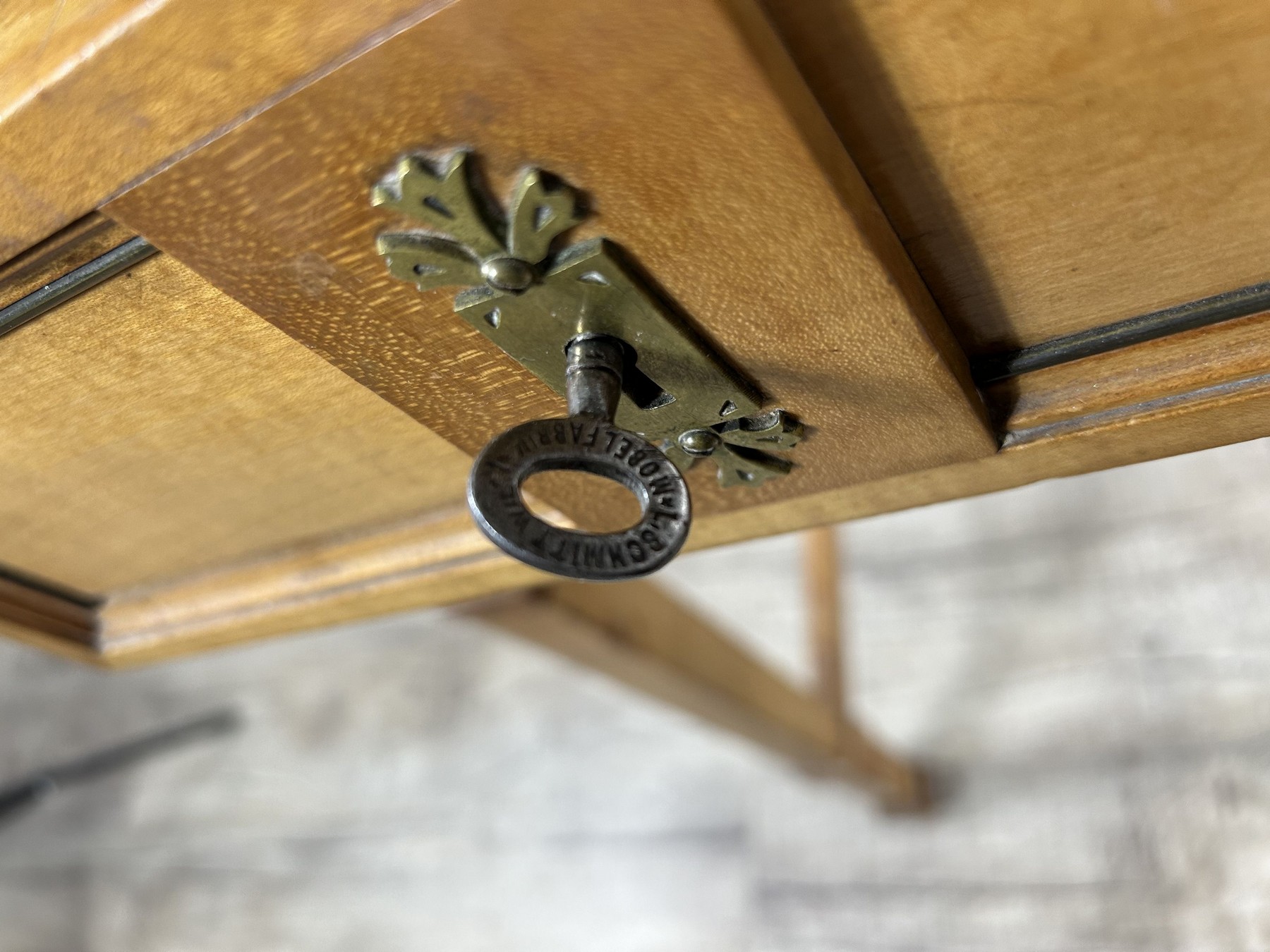 Originaler Schlüssel Ludwig Schmitt Wien Prägung