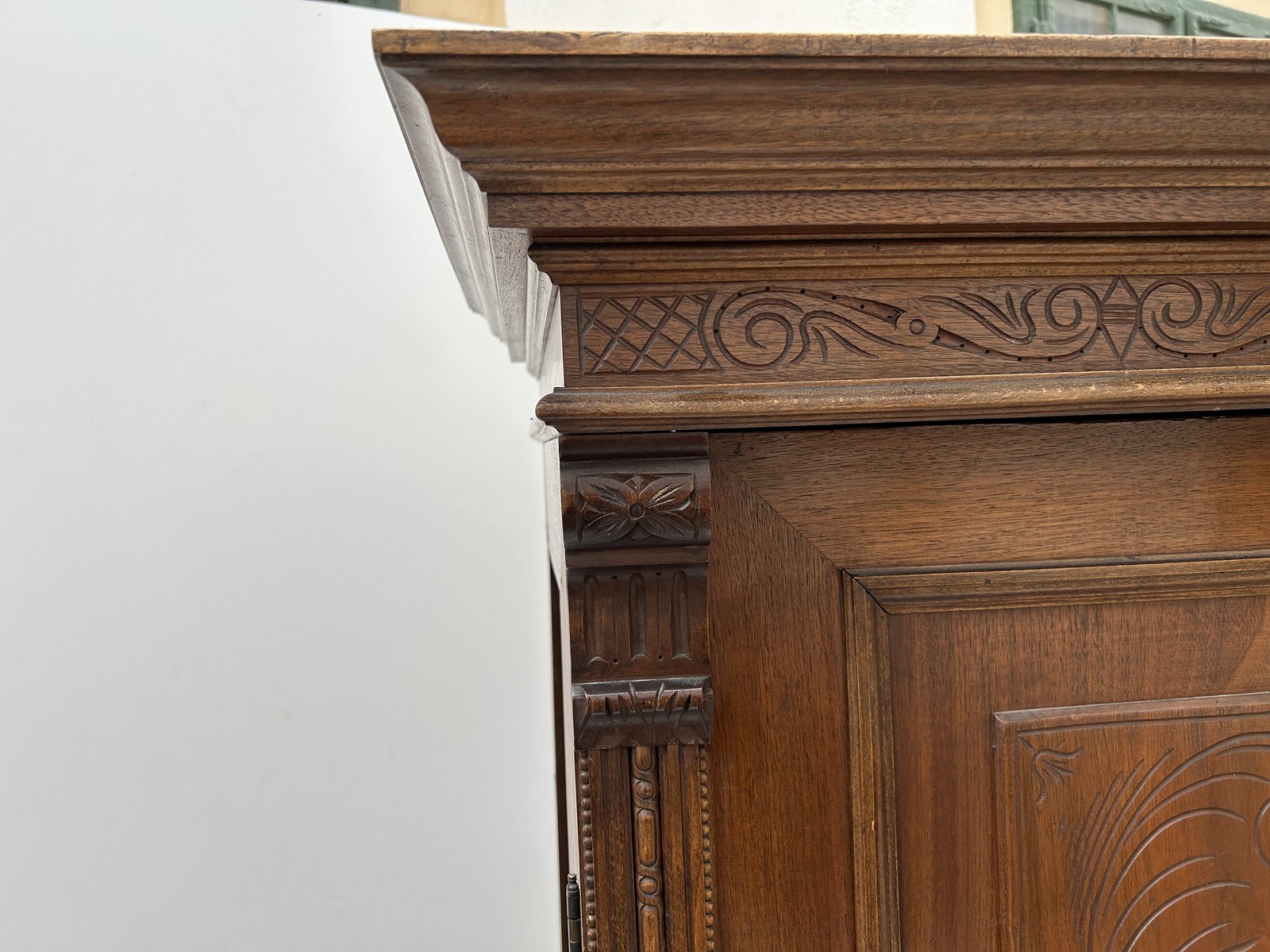 Antiker Schrank Kleiderschrank Historismus ca. 1880 original