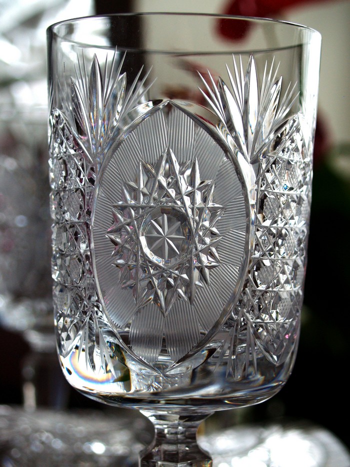 Bleikristall Rotweinglaeser