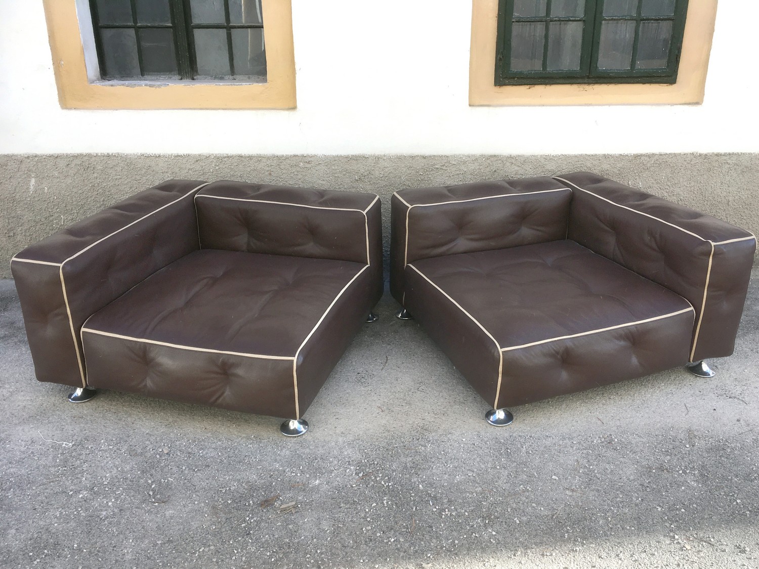 Bretz Sofa braun Lounge Möbel Riesensofa neuwertig Don Corleone