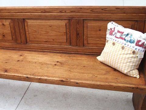 antike Küchensitzbank