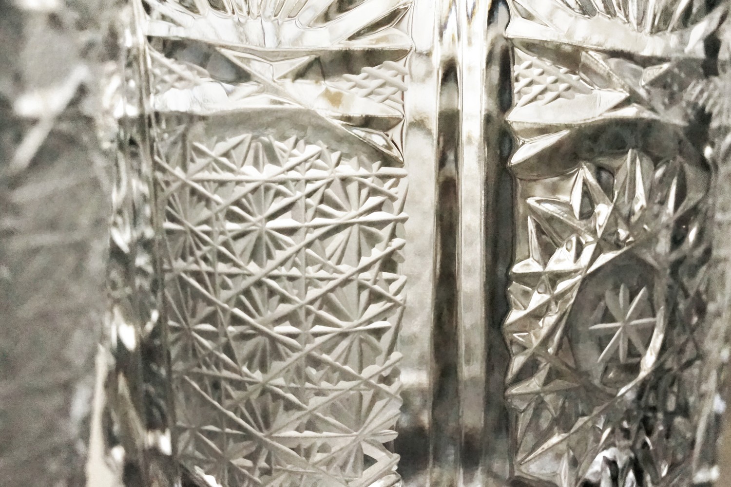 Bleikristall Becher Whisky Schnaps Gläser geschliffen Wassergläser vitrinengepflegt