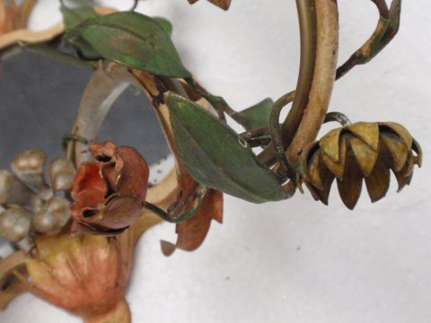 antike Wandlampen Florentiner Blätter