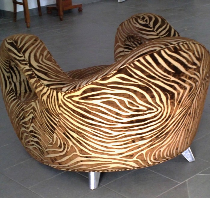 Bretz Stuhl Zebra Slow Rider