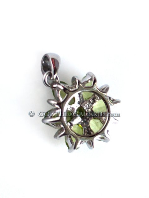 925 Silber Anhänger Peridot